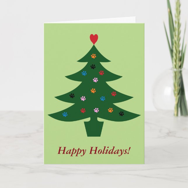 Veterinary Clinic Christmas Card (Front)