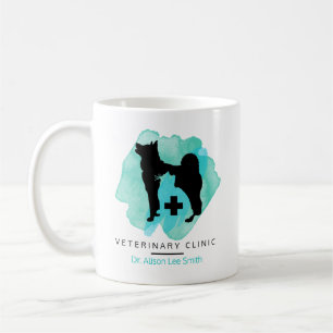 Veterinary Clinic Cross Veterinarian  Coffee Mug