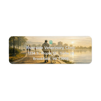 Veterinary Clinic Return Address Labels