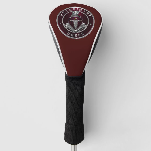 Veterinary Corps Golf Head Cover (Front)