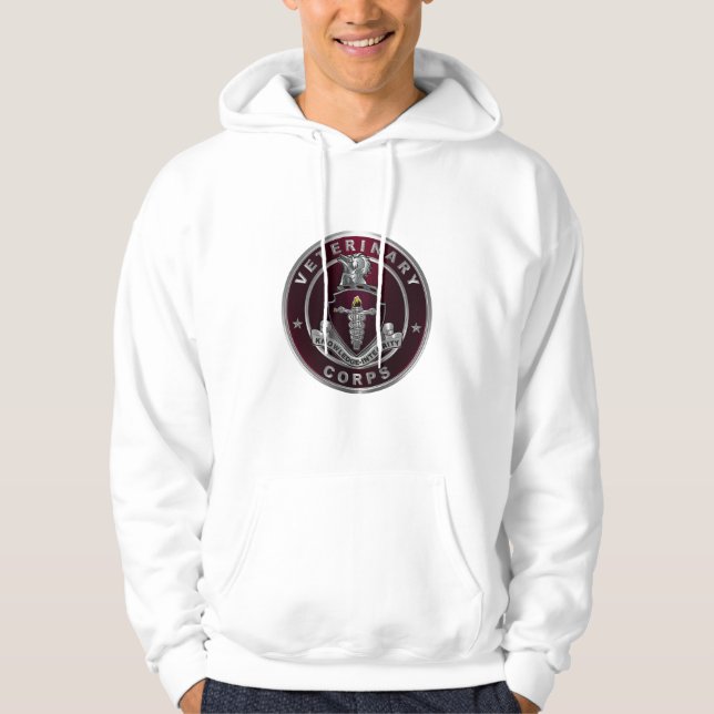 Veterinary  Corps  Hoodie (Front)