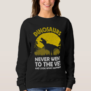 Veterinary For Men Women Zoo Technician Vet Assist Sweatshirt