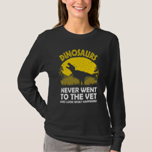 Veterinary For Men Women Zoo Technician Vet Assist T-Shirt