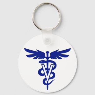 veterinary logo 4 key ring