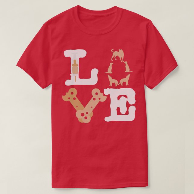 Veterinary Medicine Love Veterinarian Vet Vets 1 T-Shirt (Design Front)