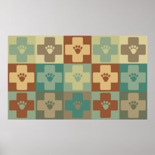 Veterinary Medicine Pop Art Poster
