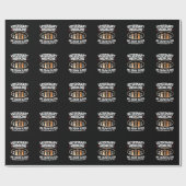 Veterinary Medicine We Draw Blood Funny Vet Tech Wrapping Paper (Flat)