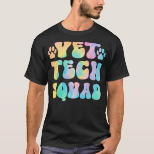 Veterinary Nurse Pet Care Paw Dog Vet Tech Squad T T-Shirt