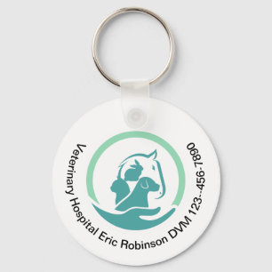Veterinary Pet Care Custom Promotional Keychains