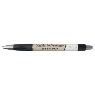 Veterinary Promotional Pen with Paw Prints