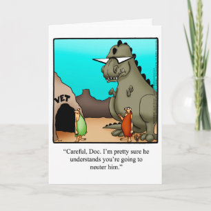 Veterinary School Graduation Greeting Card