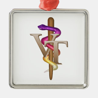 Veterinary Tech Metal Tree Decoration