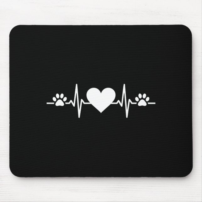 Veterinary technician animal love vet tech  mouse mat (Front)