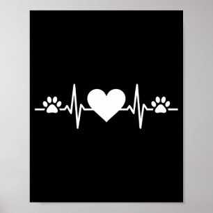 Veterinary technician animal love vet tech poster