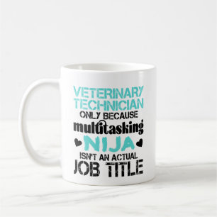 Veterinary Technician Animal Lover Vet Tech Coffee Mug