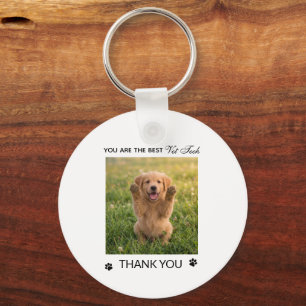 Veterinary Technician Appreciation Flat Key Ring