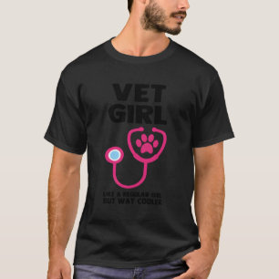 Veterinary Technician Future Veterinarian Female V T-Shirt