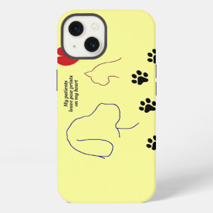 Veterinary Technician - Paw Prints on My Heart iPhone 13 Case