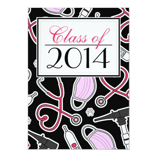Veterinary Technician School Graduation Invite