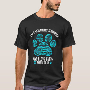 Veterinary Technician Veterinarian Vet Tech T-Shirt
