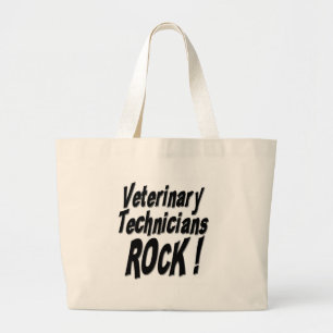 Veterinary Technicians Rock! Tote Bag