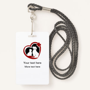 Veterinary Theme Staff Name ID Badges