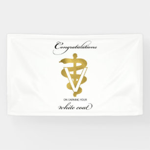 Veterinary White Coat Ceremony Congratulations Banner