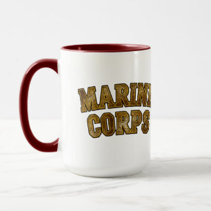 VetGearHQ.com Marine Corps Veteran Logo Emblem Mug