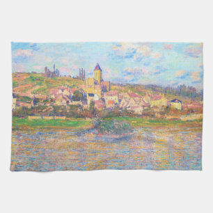 Vetheuil, 1879 Claude Monet Tea Towel