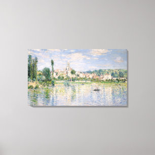 Vétheuil in Summer Canvas Print