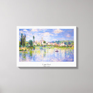 Vetheuil in Summer Claude Monet Canvas Print