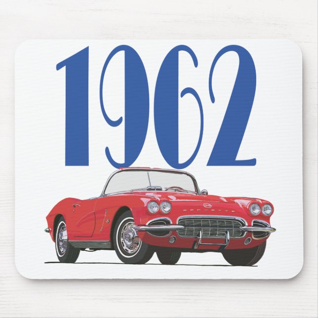 Vette62 Mouse Mat (Front)
