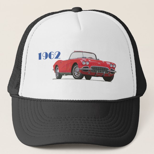 Vette62 Trucker Hat (Front)