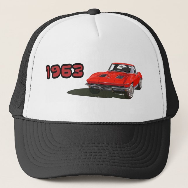 Vette63 Trucker Hat (Front)