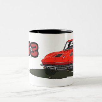 Vette63 Two-Tone Coffee Mug