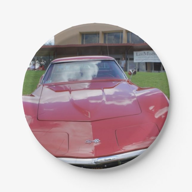 Vette Paper Plate (Front)