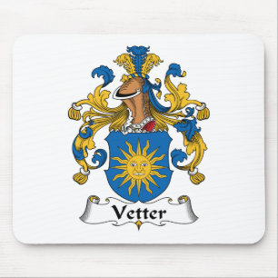 Vetter Family Crest Mouse Mat