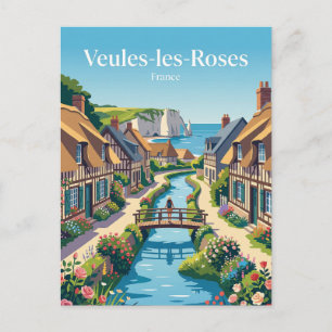 Veules-les-Roses France Postcard