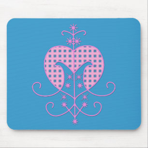 Veve for Erzulie Freda Mouse Mat