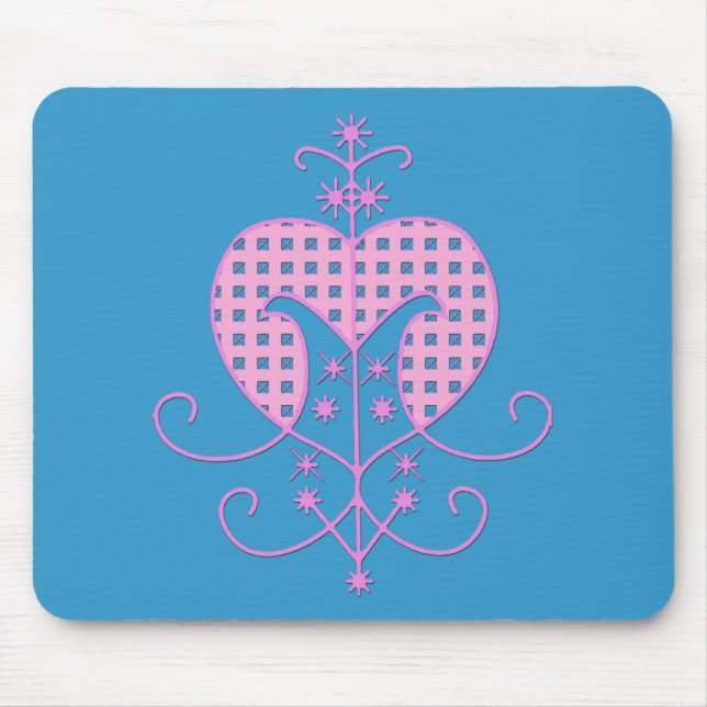 Veve for Erzulie Freda Mouse Mat (Front)