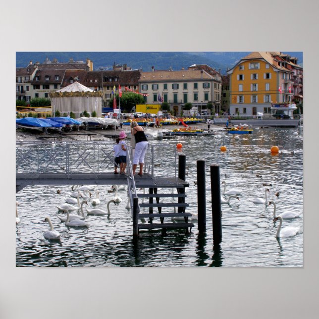 Vevey Lake Geneva Poster (Front)