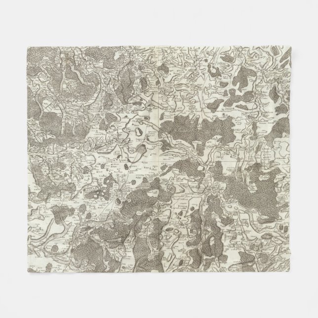 Vezelay, Cosne Fleece Blanket (Front (Horizontal))