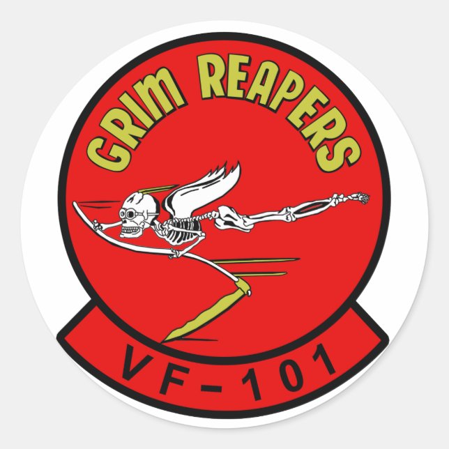 VF-101 Grim Reapers Sticker (Front)