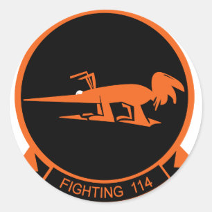 VF-114 Aardvarks Classic Round Sticker