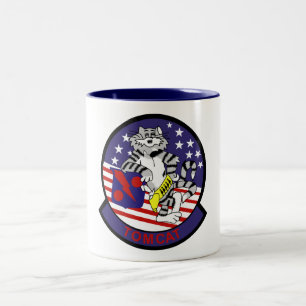 VF-11 Red Rippers Two-Tone Coffee Mug