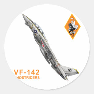 VF-142 Ghostriders Classic Round Sticker