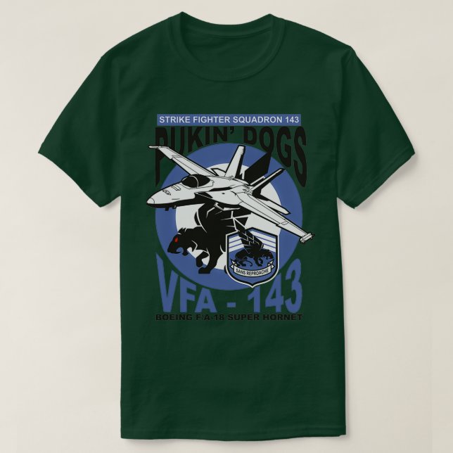 VFA143 Pukin Dogs  T-Shirt (Design Front)