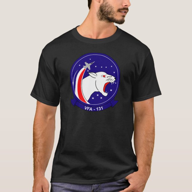VFA - 131 Fighter Squadron - Wildcats T-Shirt (Front)