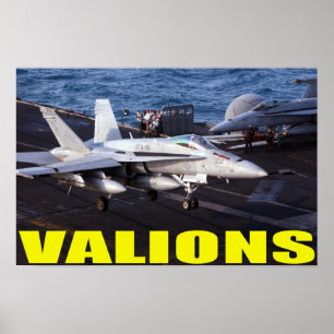 VFA-15 Valions Poster