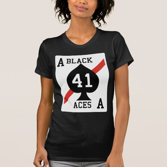 VFA - 41 Fighter Squadron Black Aces T-Shirt (Front)